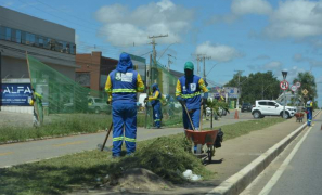 Avenida Juracy Magalhães | mutirão de Limpeza Pública retorna à Zona Sul de Vitória da Conquista