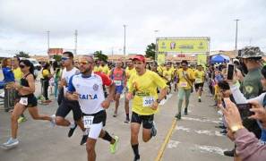 Esporte Conquistense | atletas participam da Corrida do Trabalhador em homenagem a Onildo Oliveira Filho